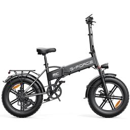 G-FORCE RC Opvouwbare e-bike met 20" x 4.0" dikke banden, 48V 20Ah accu