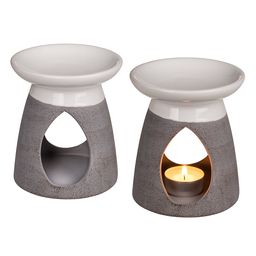 Out of the Blue wit/grijze Aromalamp