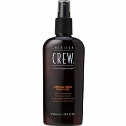 American Crew Medium Hold Spray Gel – flexibele fixatie & UV-bescherming