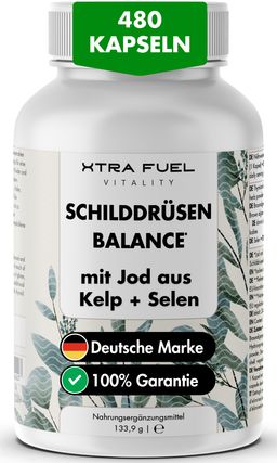 XTRA FUEL Thyroid Balance - Jodium (Kelp) Seleniumcomplex - Schildkliercapsules