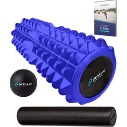 VITALIC Rouleau de massage trigger point avec balle – Auto-massage myofascial