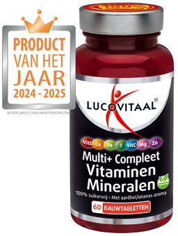 lucovitaal - Vitamines complètes Multi+ Minéraux