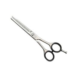 Excellent Solingen Haarschaar – dubbelzijdig gekartelde messen, ergonomische zachte grip