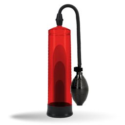 Lovelyness - Pompe à pénis avec boule de pompage - Rouge