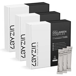 LAYZIN Collagène Verisol Complexe Anti-Âge | Collagène Premium | Poudre