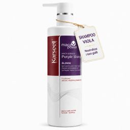 KARSEELL Shampooing Violet Anti-jaunissement pour Cheveux Blonds et Gris