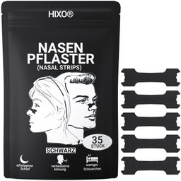 HIXO Bandes nasales Sommeil et Sport Noires