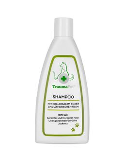 TraumaPet Shampoo met colloïdaal zilver en essentiële oliën voor honden en katten