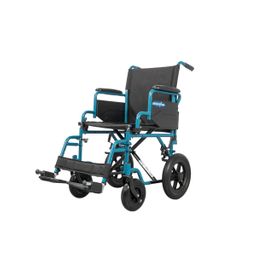 Ausilium Opvouwbare Transportrolstoel Zitbreedte voor Ouderen en Mindervaliden