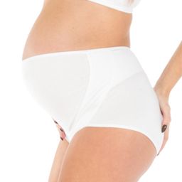 MYSANITY® Kruisvormige zwangerschapscorrigerende slip, wit