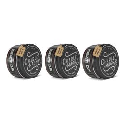 Charlemagne Originele Haarpomade - Old school geur - lichte hold - 3-pack