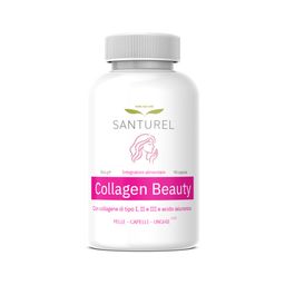 Santurel Collagen Beauty - Voor het haar, rimpels en nagels - Gotu kola - Heermoes -Collageen