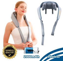 axion® Nekmassageapparaat met diepe werking en warmtefunctie