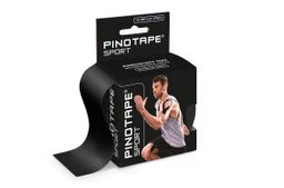 Pinotape Sport Pre Cut voorgeschnitten zwart 5 cm x 5 m