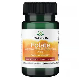 Swanson Health Products Folate 5-MTHF 800 mcg