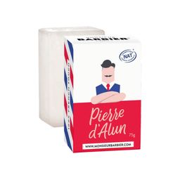 Monsieur BARBIER - Pierre d'alun d'après rasage