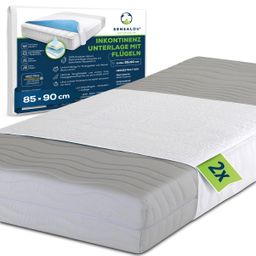 Sensalou alèse d'incontinence avec ailes imperméable