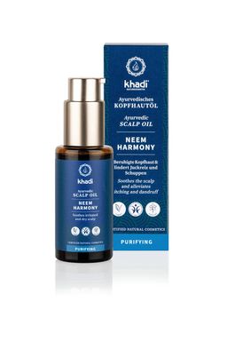 Khadi Ayurvedische hoofdhuidolie Neem Harmony