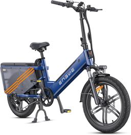 ENGWE LE20 Cargo Ebike met 250W middenmotor en dubbele accu van 48V 38,4Ah