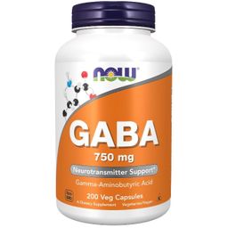 Now Foods GABA 750 mg