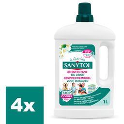 SANYTOL Desinfectant voor was 1L - 4 stuks