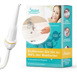 Silodent monddouche direct op de kraan, geen elektriciteit nodig