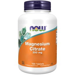 Now Foods Citrate de magnésium 200 mg