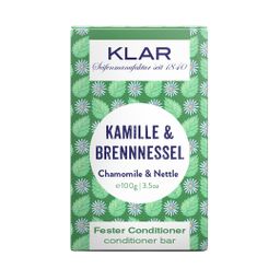 Klar Seifen - Klar's vaste conditioner kamille/brandnetel (voor hardnekkig haar)