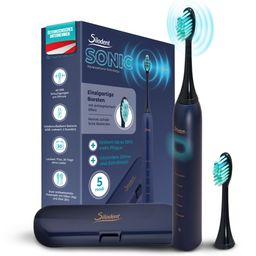 Silodent Sonic brosse à dents sonique Midnight Blue avec poils antiseptiques et 5 programmes