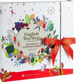 English Tea Shop Livre de thé Calendrier "Wellness" avec nœud