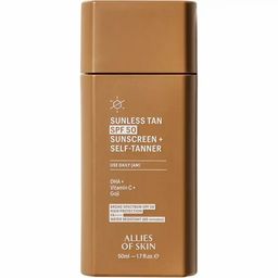 ALLIES OF SKIN Sunless Tan SPF 50 Dagelijkse Zelfbruinende Gezichtscrème