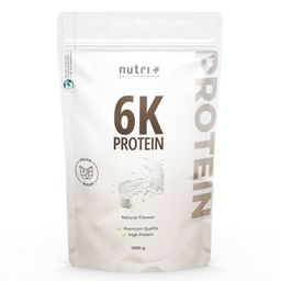 nutri+ 6K Poudre de protéines 1kg - shake sans Whey