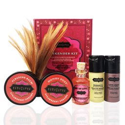 Kamasutra - Weekender Massageset Aardbei