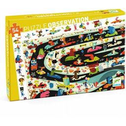 djeco Puzzle Observation : Rallye 54 pièces