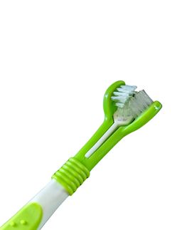 TraumaPet 3-zijdige tandenborstel voor honden en katten