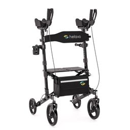 Helavo Arthritis indoor en outdoor rollator met onderarmsteunen opvouwbaar 10,3kg