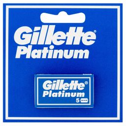 Gillette Platinum dubbelzijdige scheermesjes voor gevoelige huid