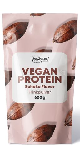 Vegan Proteïnepoeder Chocolade (600 g) BELANGRIJK: 18 g proteïne per portie - Alternatief voor