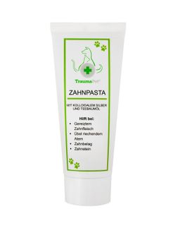 TraumaPet Tandpasta met colloïdaal zilver voor honden en katten