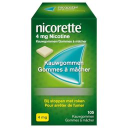 Nicorette® Kauwgom 4mg Nicotine | Stoppen met Roken