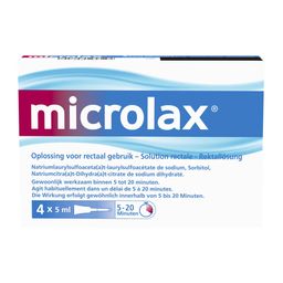 Microlax® Lavement | Laxeermiddel bij Constipatie