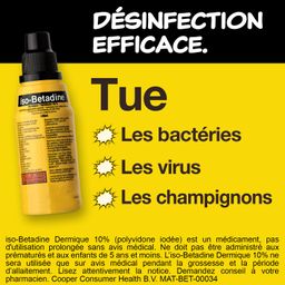 Iso-Betadine Dermique 10% Unidose | Désinfectant | Plaies, infections cutanées et éraflures