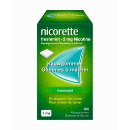 Nicorette® Gommes à Mâcher Freshmint 2mg Nicotine | Arrêter de Fumer