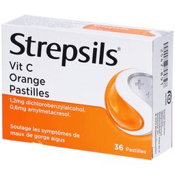 Strepsils Vit. C Sinaasappel