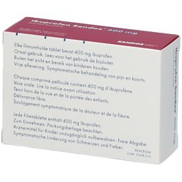 Ibuprofen Sandoz 400mg