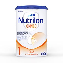Nutrilon Omneo 1 crampes, coliques, selles dures, constipation Bébé 0-6 mois lait en poudre 800g