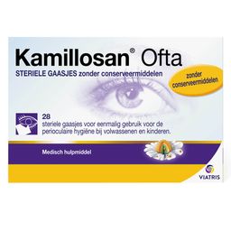 Kamillosan® Ofta Steriele Gaasjes Zonder Conserveermiddel