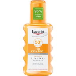 Eucerin Sun Oil Control SPF 50+ Toucher Sec Spray Transparent