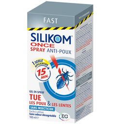 Silikom Once Spray | Anti-Poux et Lentes