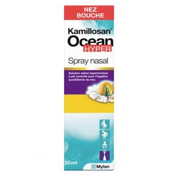 Kamillosan Ocean Hyper Spray Nasale avec solution saline | Nez bouché & l’hygiène nasale